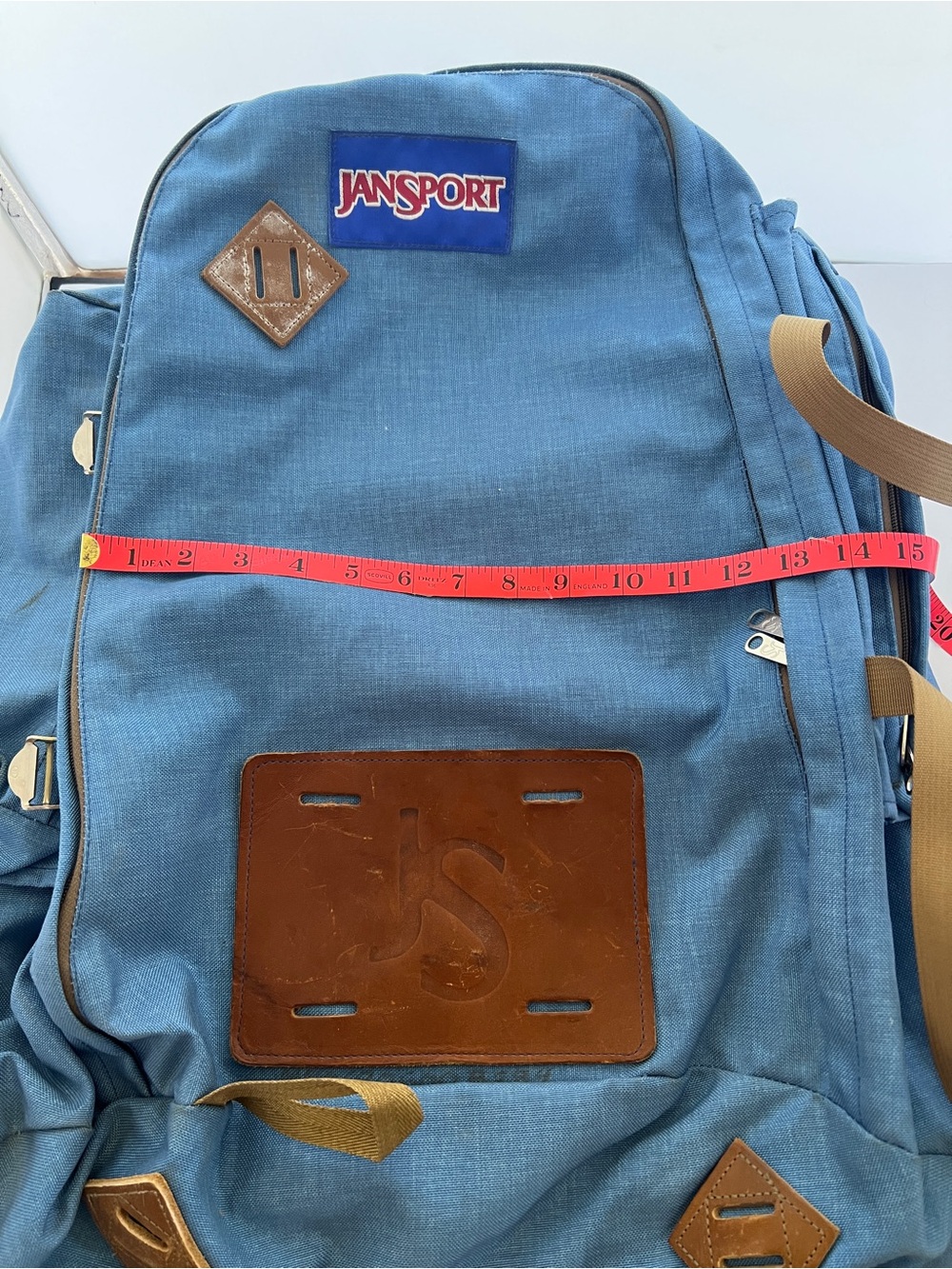 VTG 70's/80's Blue Jansport Hiking Backpack Internal Frame - Picture 9 of 11